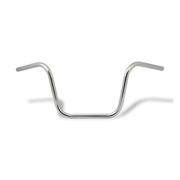 30CM CHROME-PLATED SEMI-HANGING HANDLEBARS WITHOUT NOTCHES