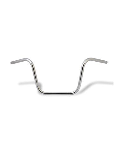 GUIDON SEMI-HAUT DE GAMME CHROMÉ DE 30 CM SANS ENCOCHES