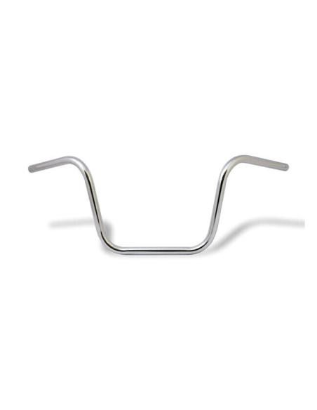 30CM CHROME-PLATED SEMI-HANGING HANDLEBARS WITHOUT NOTCHES