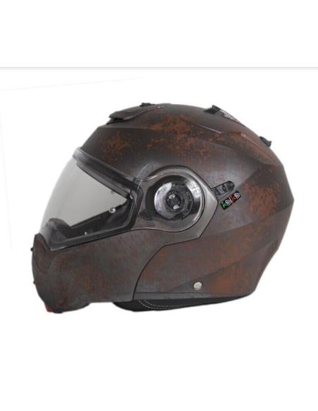 Acquista Casco Modulare Droid Rusty Caberg - Esclusivo Iguana Custom a prezzo scontato