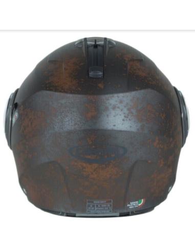 Comprar Casco Modular Droid Rusty Caberg - Exclusivo Iguana Custom a precio de oferta