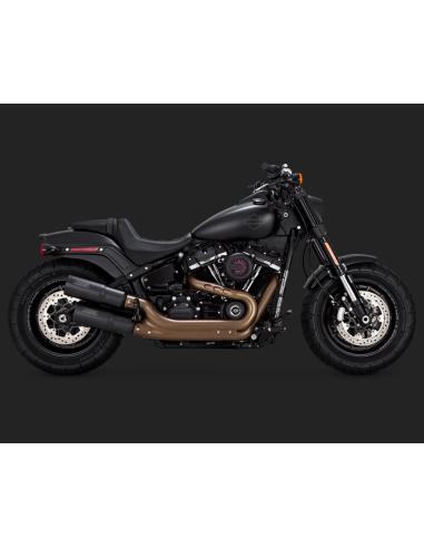 Black Hi-Output Tails For Softail Fat Bob 2018-Up