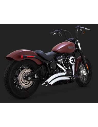 Échappements Big Radius Chrome Softail 2018-Up (Ex, Fat Boy Et Breakout)