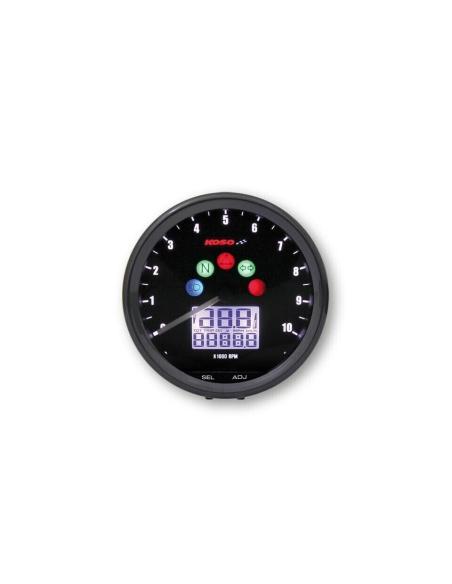 Comprar Reloj Multifuncion Koso Tnt D64 Negro - Cuenta Km Y Revoluciones a precio de oferta