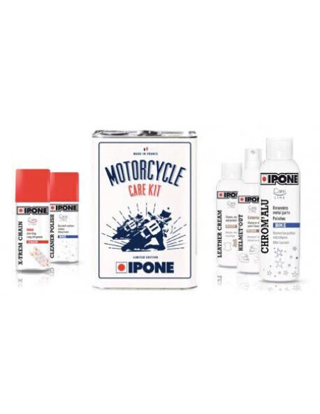Acquista Kit Prodotti Cura Della Moto Ipone Metallic Box a prezzo scontato