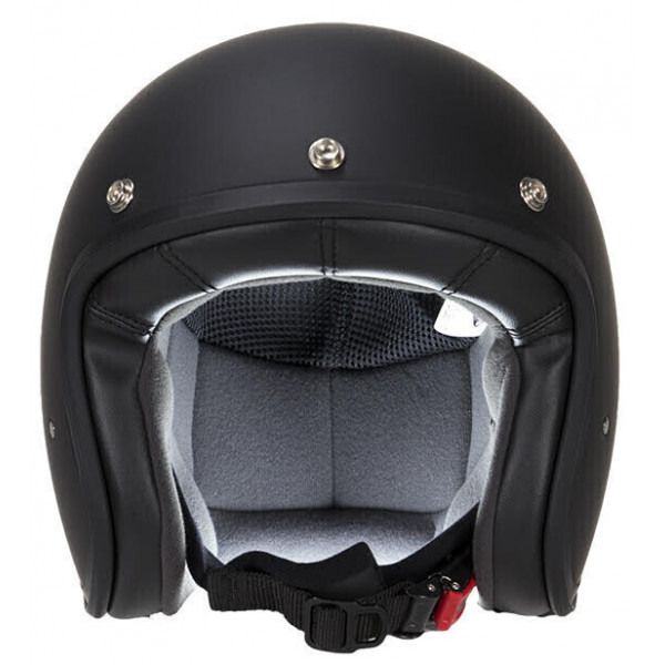 JET PEPE NERO CAPACETE NEGRO MATE - CABERG IGUANA CUSTOM EXCLUSIVO