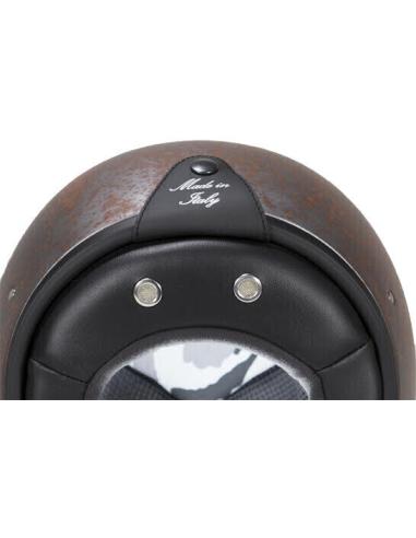 JET PEPE NERO CAPACETE ENFERRUJADO - CABERG - IGUANA CUSTOM EXCLUSIVO