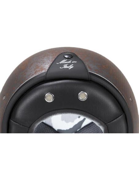 JET PEPE NERO CAPACETE ENFERRUJADO - CABERG - IGUANA CUSTOM EXCLUSIVO