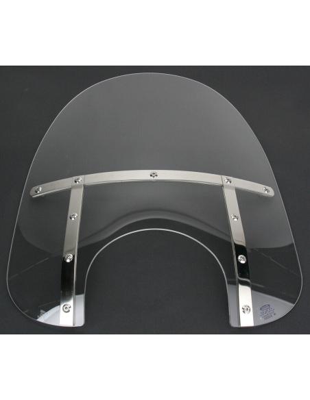 MEMPHIS FAT WINDSCREEN 43CM TRANSPARENT