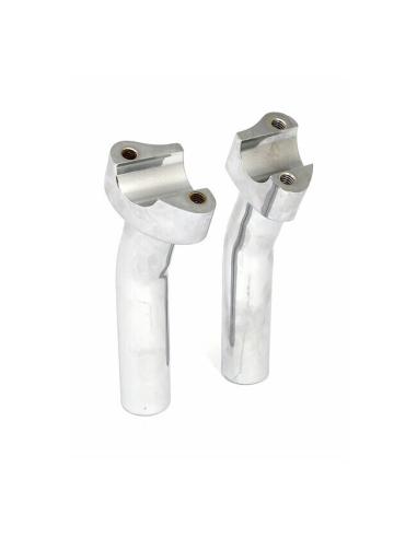 BASE DE TOURELLE HARLEY ORIGINAL TYPE 5.5"(13.97CM) CHROME INCLINÉ