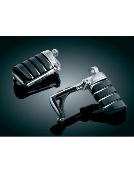 REPOSE-PIEDS POUR HARLEY "SWITCHBLADE" AVEC TALONNETTE PLIABLE