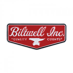 PIN BILTWELL SHIELD RED