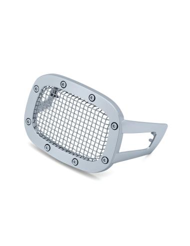 CHROME MESH BRAKE LIGHT TRIM CHROME PLATED FOR HARLEY'S