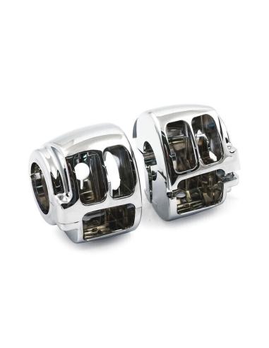 PIGNONS CHROMÉS POUR HARLEY DEPUIS 2011 - DIFFÉRENTS MODÈLES