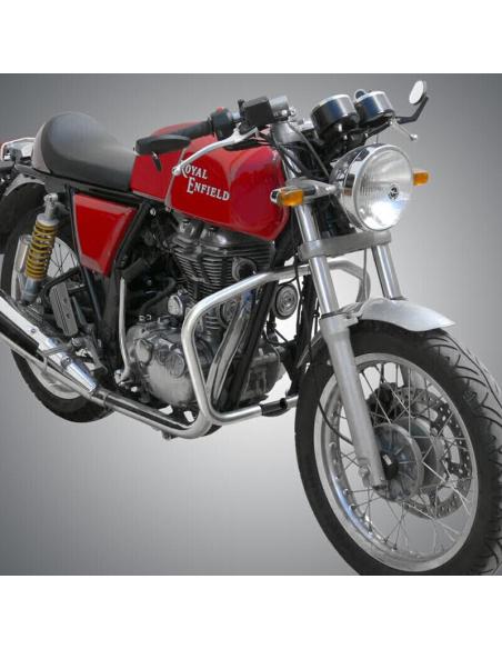 ROYAL ENFIELD CONTINENTAL 30MM PROTECTIONS MOTEUR CHROMÉES