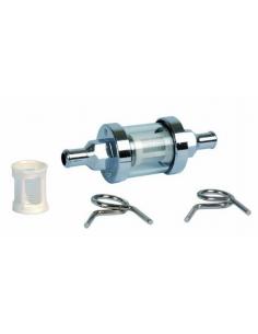 FILTRO BENZINA TRASPARENTE EMGO 1/4" IN LINEA – VETRO