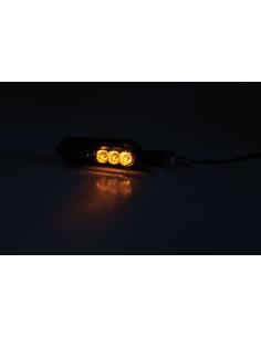 SORA" BLACK LED SEQUENTIAL TURN SIGNAL INDICATORS - APPROVED 2