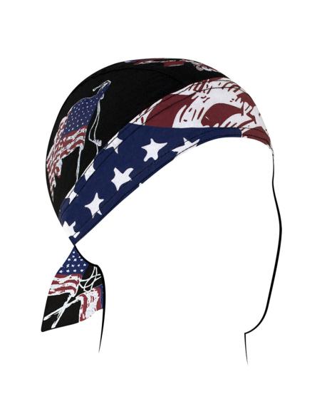 BANDANA - FLYDANA VINTAGE PATRIOT - ZANHEADGEAR