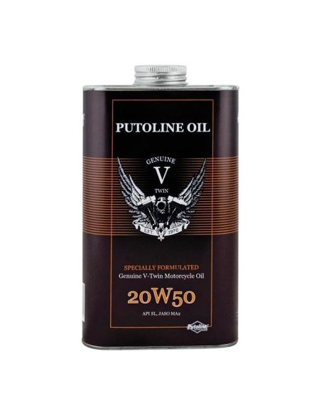 Buy Putoline V-Twin 20W50 Synthetic Oil 1L | Iguana Custom