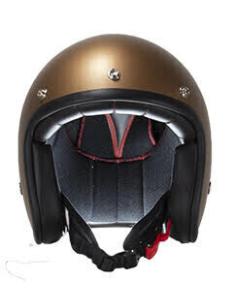JET HELMET PENDEJO BY IGUANA CUSTOM - MATTE COPPER 2
