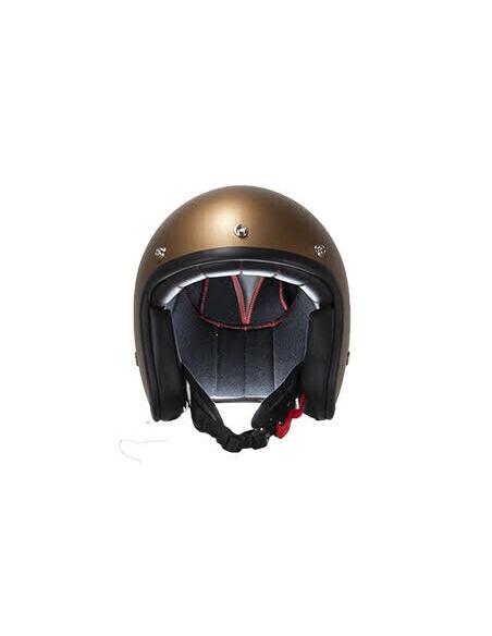 CAPACETE DE jet POR IGUANA CUSTOM - COBRE FOSCO