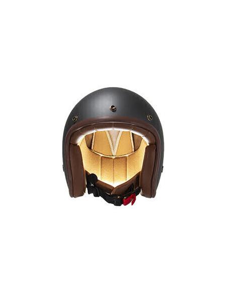 PENDEJO DE CAPACETE A jet POR IGUANA CUSTOM - TITÂNIO FOSCO