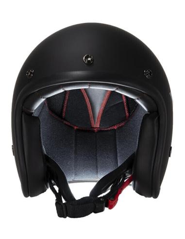 Acquista Casco Jet Pendejo By Iguana Custom - Nero Opaco Con Stella a prezzo scontato