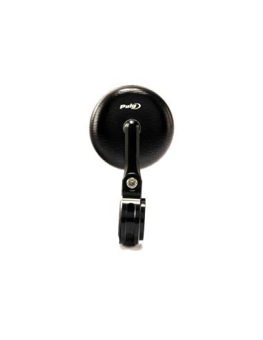 Comprar Espejo Fin De Manillar Tracker Aluminio Negro a precio de oferta