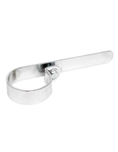 Comprar Abrazadera Escape Tipo P Cromada De 2 1/2" a precio de oferta
