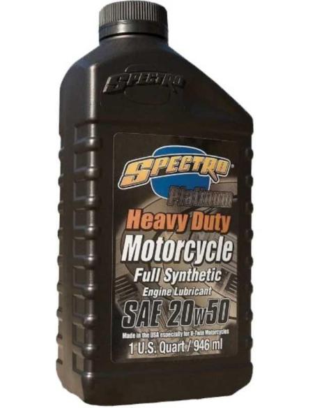 SPECTRO 20W50 HEAVY DUTY PLATINUM SYNTHETIC MOTOR OIL