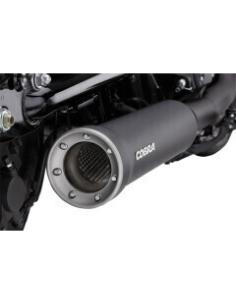 CAUDA ESCAPAR COBRA PRETO CURTO CORTE XV950 PARAFUSO 2