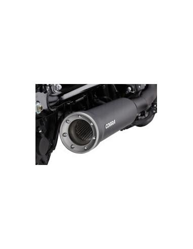 Pot D'Échappement Cobra Short Slash Black Xv950 Bolt