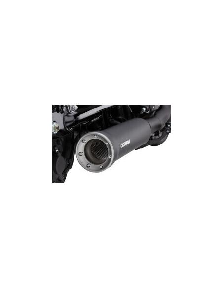 CAUDA ESCAPAR COBRA PRETO CURTO CORTE XV950 PARAFUSO