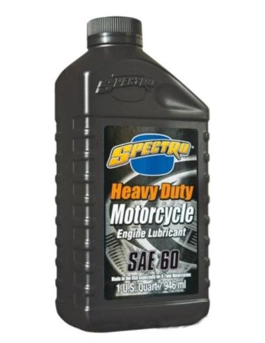 SPECTRO HEAVY DUTY SAE 60 MOTOR OIL FOR HARLEY-DAVIDSON