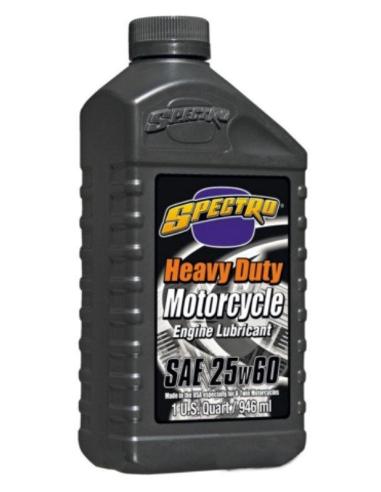HUILE POUR MOTOCYCLETTE SPECTRO HEAVY DUTY SAE 25W60