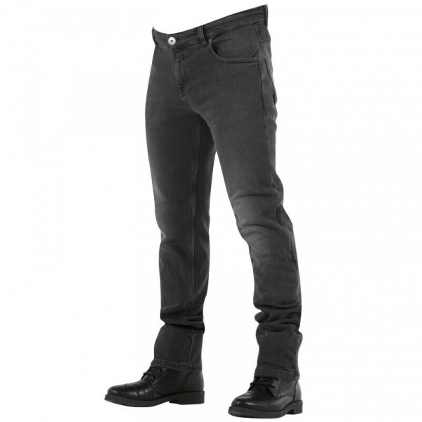 TROUSERS WITH KEVLAR OVERLAP MONZA GREY USED - HOMOLOGATED