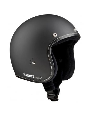 Bandit Premium Line Jet Helmet - Matte Black | Sale Price