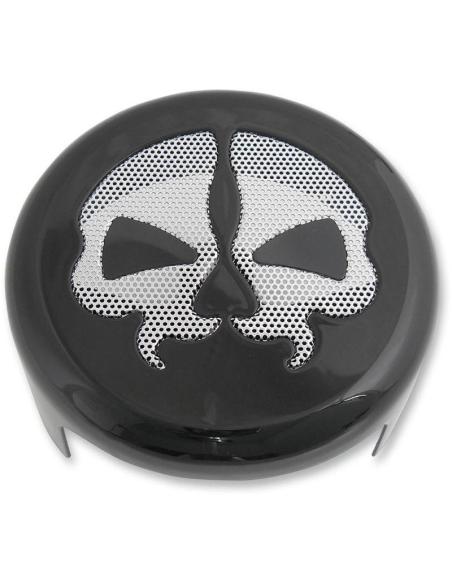 Comprar Embellecedor Bocina Drag Harley Davidson Skull Black a precio de oferta