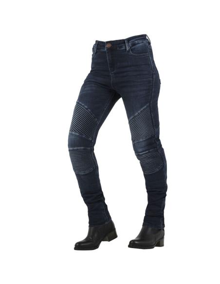 Acquista Pantaloni Con Kevlar Overlap Stadale Lady Blue - Omologato a prezzo scontato