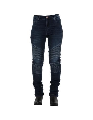 Acquista Pantaloni Con Kevlar Overlap Stadale Lady Blue - Omologato a prezzo scontato