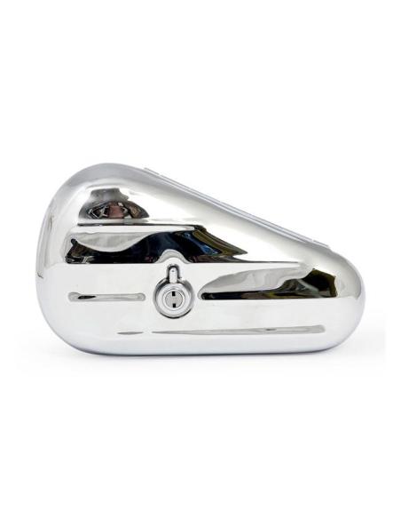 CAIXA DE FERRAMENTAS TEARDROP CROMADA ESQUERDA