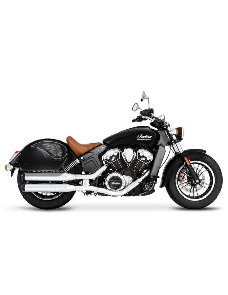 Sacoche Rigide En Cuir Vendetta Vs "Indian Chief Black" 50 X 30 X 16