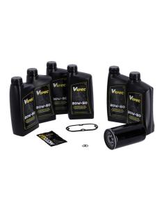Acquista Pack Servizio Olio Sintetico Con Filtro Nero Per Hd Dyna 91-98 a prezzo scontato