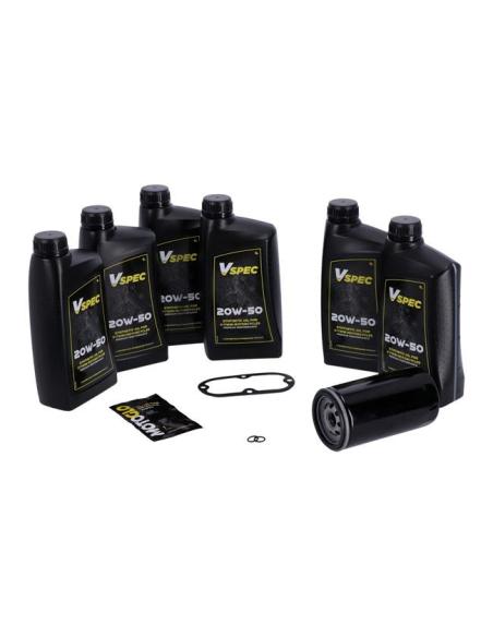 Acquista Pack Servizio Olio Sintetico Con Filtro Nero Per Hd Dyna 91-98 a prezzo scontato