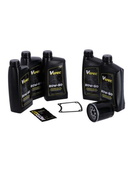 copy of PACK DE SERVICE D'HUILE SYNTHÉTIQUE AVEC FILTRE NOIR POUR HD FXR 87-94