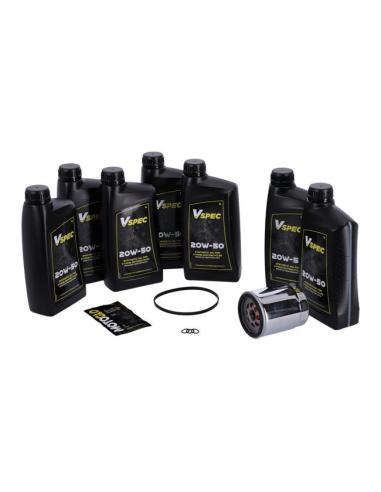 Acquista Pack Servizio Olio Sintetico e Filtro Cromato Hd Softail 18-Up a prezzo scontato