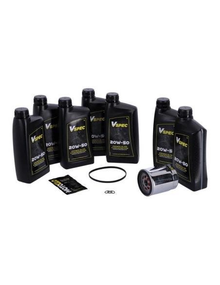 Acquista Pack Servizio Olio Sintetico e Filtro Cromato Hd Softail 18-Up a prezzo scontato