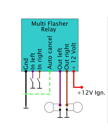 Comprar Axel Joost Elektronik, Relé Multifunción Para Intermitencia a precio de oferta