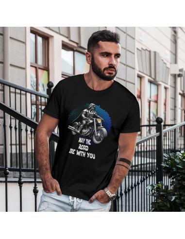 Comprar Camiseta May The Road Be With You Hombre a precio de oferta