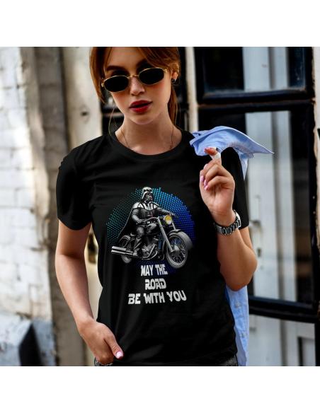 T-SHIRT MAY THE ROAD BE WITH YOU WOMAN